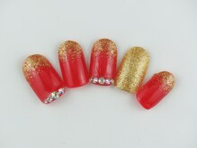 まつげアンドネイル ディアマンローズ(DIAMANT ROSE)/ラメコンビネイル90分6930円