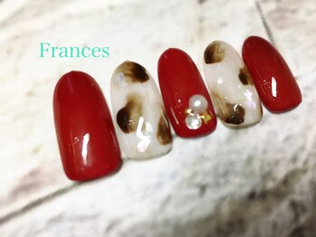 フランセス(Frances)/ホワイトべっ甲