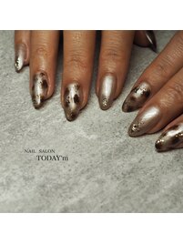 アニマル柄ネイル