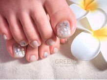 グリーム(GREEM)/夏のニュアンスネイル