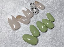 フェリシアネイル(FERECIA nail)/【ちぐはぐ／アシンメトリー】