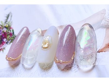 エンジェルビューティーネイルアンドアイラッシュ(Angel Beauty nail&eyelash)/うるうる×アート