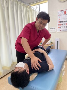 のりさだ整骨院 沖台通整骨院/腰椎の調整