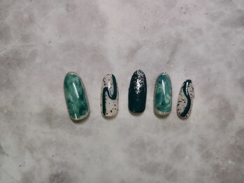 ネイルサロン ネイルクク 桑名駅前店(Nail KUKU)/5周年星座ネイル