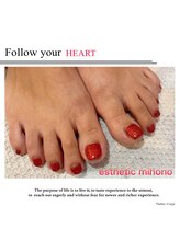 ミホノ 和泉中央店(mihono)/ワンカラーフットネイル