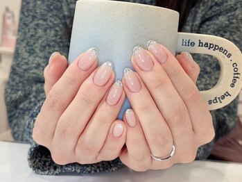 キナ(KINA)/12/22ベース1色ガラスフレンチ