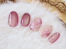 レジュー 橋本 姪浜(REJUU)/しっとりフラワーネイル