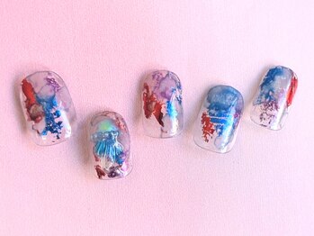 ゆびノさき/カラフルホイルニュアンス