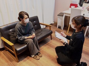 リッチフェイス 京都店(Rich Face)の写真/【看板メニュー！肌解析つき小顔顔筋形成】まるでアイロンをかけたように持続するシワ改善&小顔矯正◎