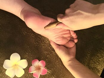 ラバンサラ 東京店(Ravan Sara)の写真/足裏を刺激することで血液やリンパの流れが良くなり、冷えやむくみの改善に効果的◎疲労回復・免疫力アップ