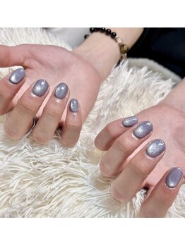 パラスパガーデン センダイ アングゥ(para spa GARDEN sendai ungu)/nail◇マグネットネイル