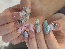 エムスリー(M3)の雰囲気（mint green×baby pink×Chrom）