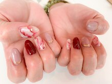 アールエム(Rm)/ボルドー天然石