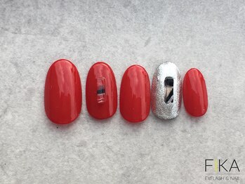 まつ毛エクステアンドネイル フィーカ 新松戸(FIKA)/¥9350