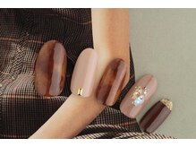 エムスラッシュ フィール 東戸塚店(M.SLASH)/べっ甲ネイル