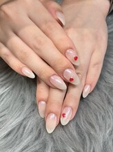 ピンクシュガーネイル(pink sugar nail)/うるうるほわいと♪
