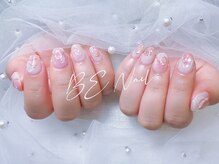 ビーネイル 新松戸(BE NAIL)/可愛いのニュアンスネイル 