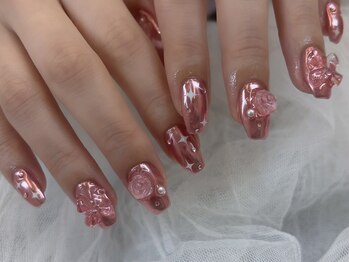 ミラーリボンネイル