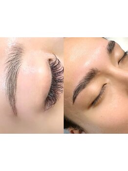 アイブロウメニューがあるサロン