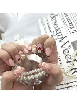 ミニョンネイル(mignon nail)/秋ネイル