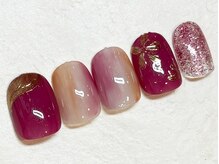 ネイルアンドアイ リリー 住道店(Lily)/ショートデザイン　¥6050～