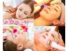 白く輝く潤肌に導く★潤い艶肌Facial+全身アロマリンパ120分¥14800→¥12800