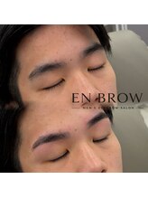 メンズ眉毛サロン EN BROW 六本木店【メンズアイブロウ/まつげパーマ/肌ピーリング】/眉毛スタイリング