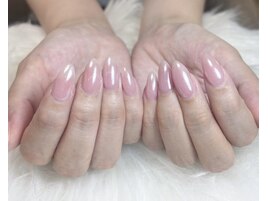 オーロラネイル/大人上品ネイル