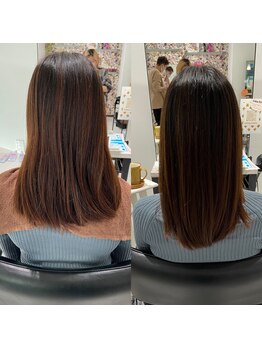 シュール センター南(SURREAL)/ヘッドスパ後のビフォーアフター