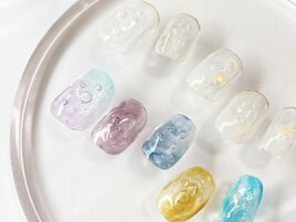 カラフルニュアンスNail