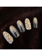 レイネイル レイアイ レイエステティック 扶桑店/レオパードラメネイル