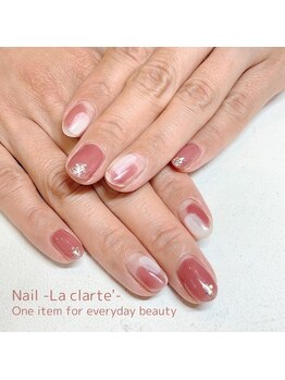 ラ クラルテ(La clarte')/桜ネイル