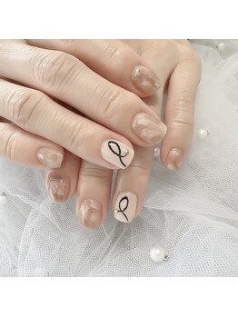 リンネ(Rinne)/カフェラテネイル