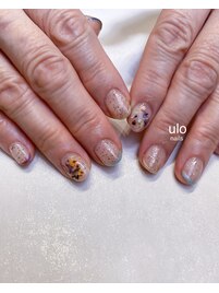押し花ネイル