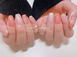 チェック柄ネイル