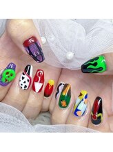 ピョルネイル 流山おおたかの森(Byeol Nail)/#アートネイル#持ち込みデザイン