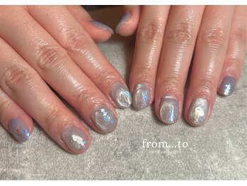 フロム トゥ(from to)/ニュアンスネイル