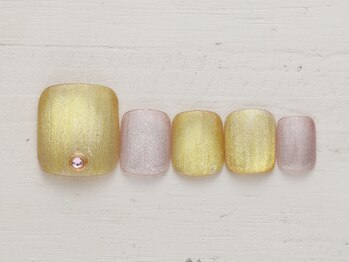 ネイルミックス イオンモール水戸内原店(Nail Mix)/マグ×クリアカラー 4990円