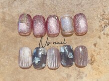 エヌズネイル 三鷹駅前北口店(n’s nail)/ガラスdesign 定額8600/9600