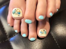 プラハネイル(+HER 美甲)/ターコイズ