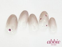 ネイルサロン アビー グランデュオ蒲田店(abbie)/パープルグラデ¥8,030