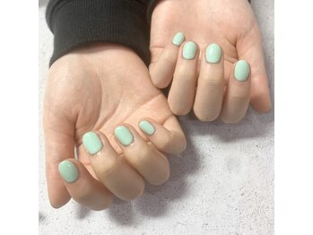 アイリッシュネイル 久屋大通店(Irish Nail)/ライトグリーン