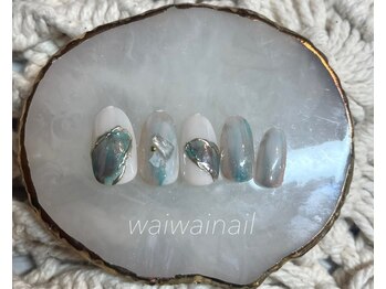 ワイワイネイル(waiwai nail)/8月☆トレンド定額コース