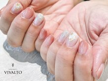 ワールド ビューティ ヴィヴァルト 宝塚店(WORLD BEAUTY VIVALTO)/シェルネイル/ グラデーション