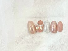 シ ベル 江坂店(Ci belle)/オーロラネイル/リボンパーツ