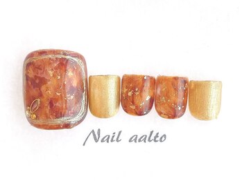 ネイル アアルト 本厚木駅前店/フットシェラックアートコース