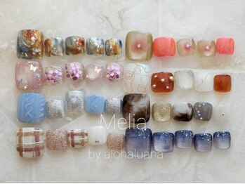 メリア(Melia)の写真/【FOOT★60分やり放題がオススメ】期間限定FOOTワンカラー¥6600！角質ケアSETは新規も再来も今だけ¥9900