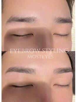 モストアイズ 刈谷(most eyes)/アイブロウワックス/メンズ