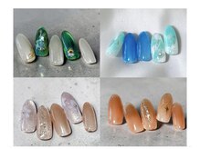フローザ ネイル(FLOSA NAIL)の雰囲気（7月マンスリー定額デザイン♪他にも定額サンプル多数！）