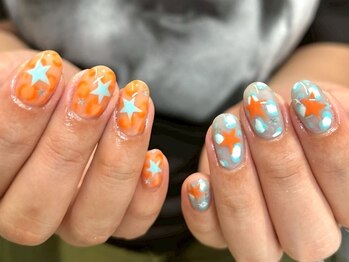 ネイルアヴァンス 京橋店(Nail AVANCE.)/個性派☆手書きアート